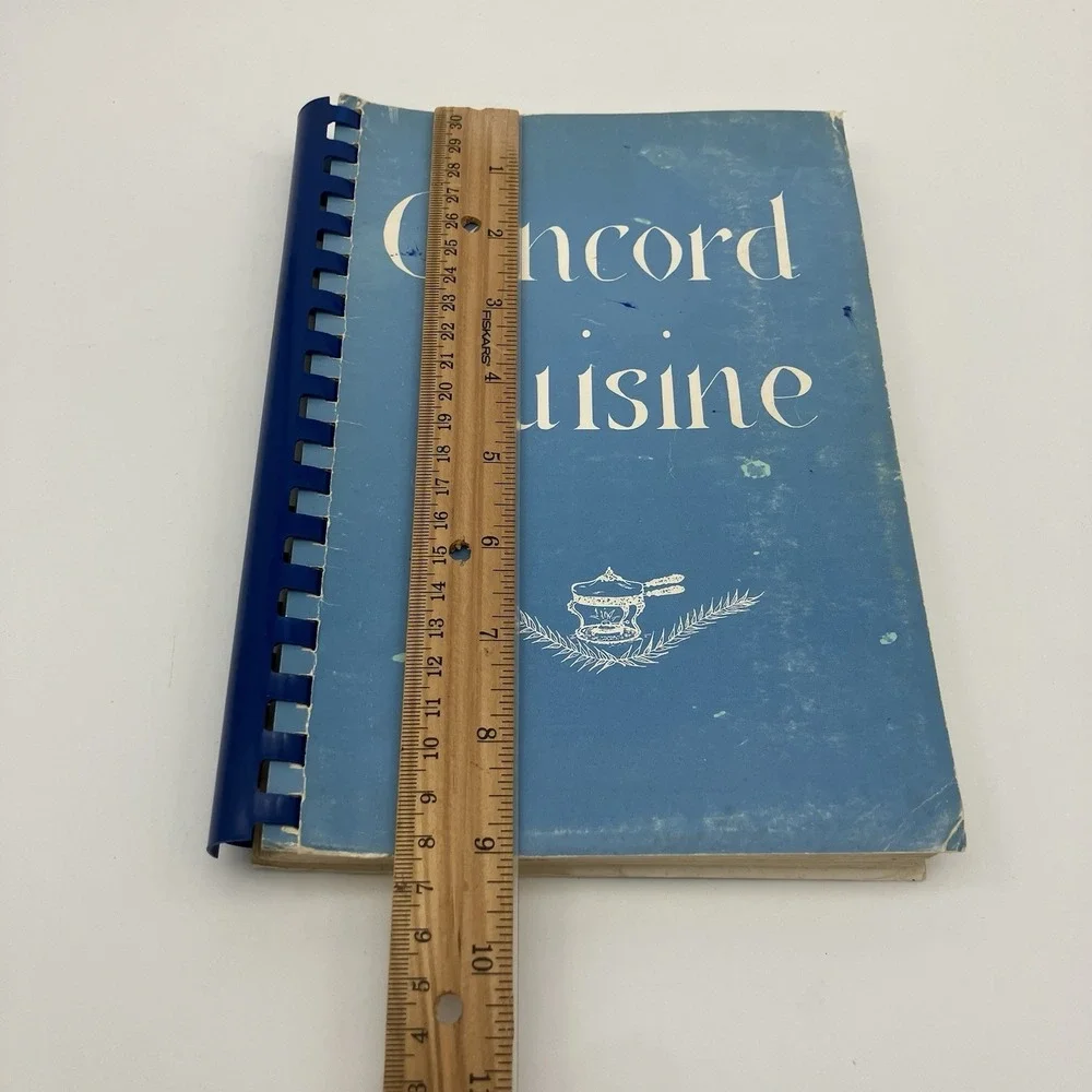 Vtg Junior Charity League Concord North Carolina Cookbook NC Southern Recipes